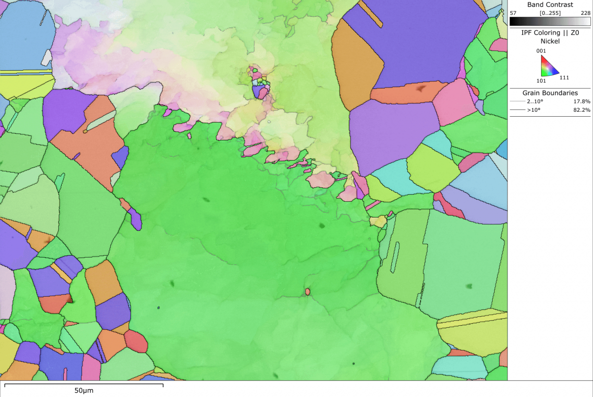 Automated Electron Backscatter Diffraction (EBSD) - Oxford Instruments